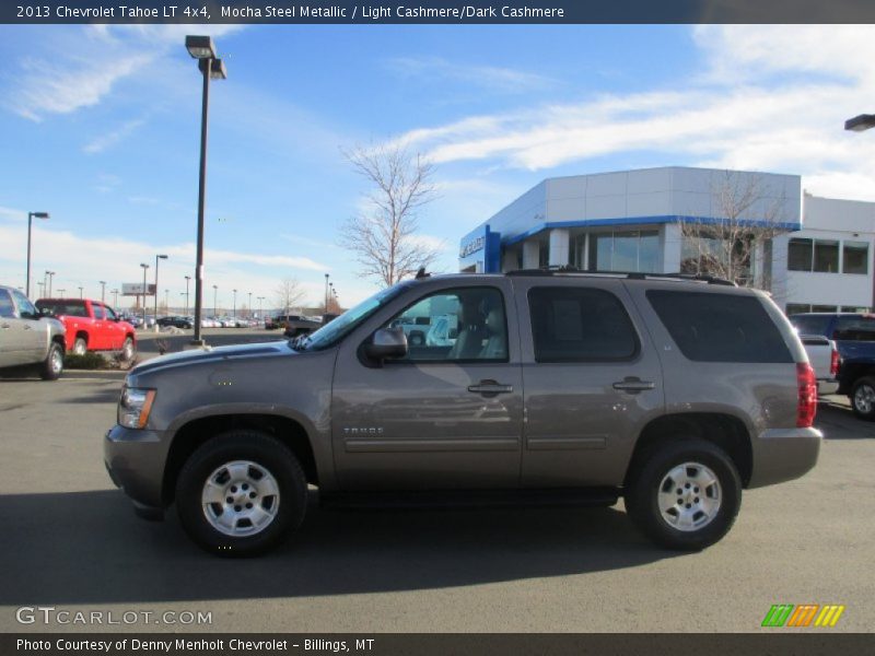 Mocha Steel Metallic / Light Cashmere/Dark Cashmere 2013 Chevrolet Tahoe LT 4x4