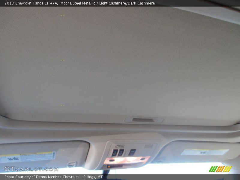Mocha Steel Metallic / Light Cashmere/Dark Cashmere 2013 Chevrolet Tahoe LT 4x4
