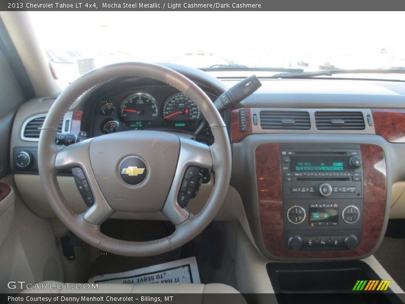 Mocha Steel Metallic / Light Cashmere/Dark Cashmere 2013 Chevrolet Tahoe LT 4x4