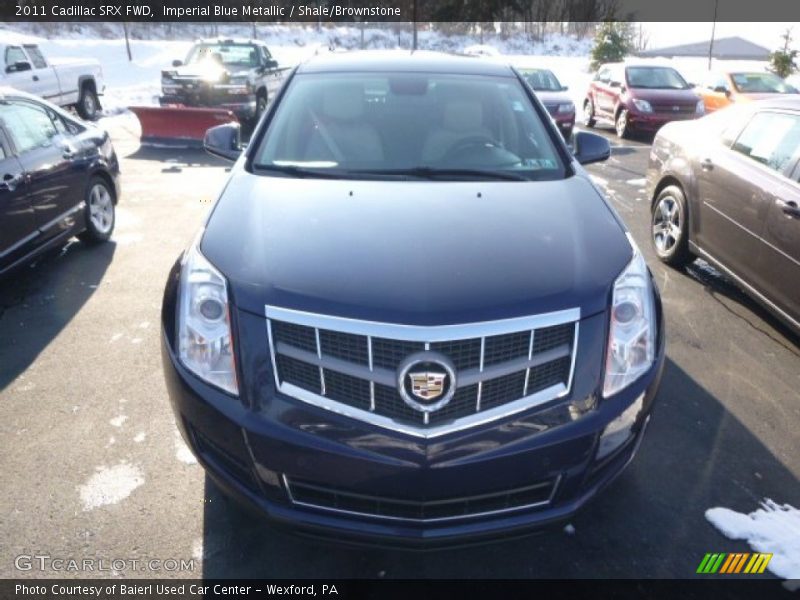 Imperial Blue Metallic / Shale/Brownstone 2011 Cadillac SRX FWD