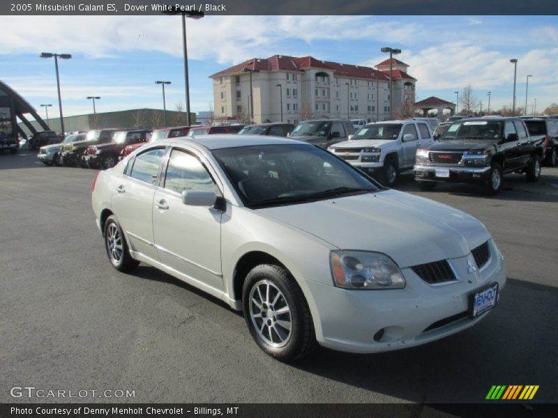 Dover White Pearl / Black 2005 Mitsubishi Galant ES