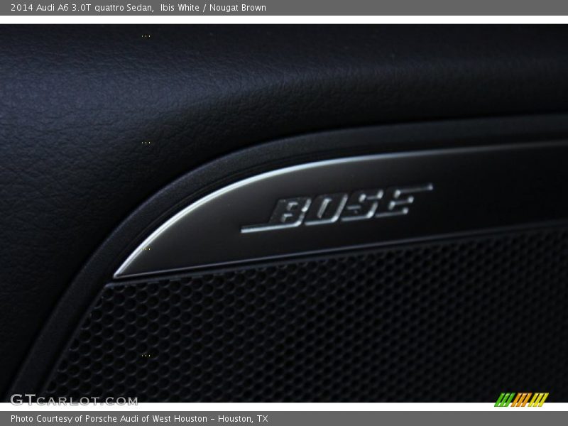 Ibis White / Nougat Brown 2014 Audi A6 3.0T quattro Sedan