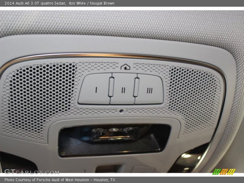 Ibis White / Nougat Brown 2014 Audi A6 3.0T quattro Sedan