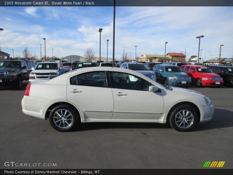 Dover White Pearl / Black 2005 Mitsubishi Galant ES