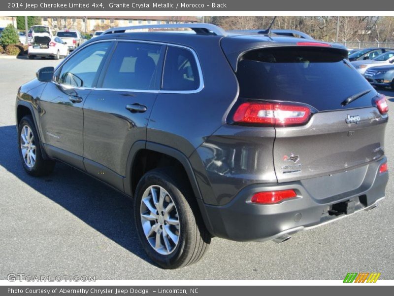 Granite Crystal Metallic / Morocco - Black 2014 Jeep Cherokee Limited 4x4