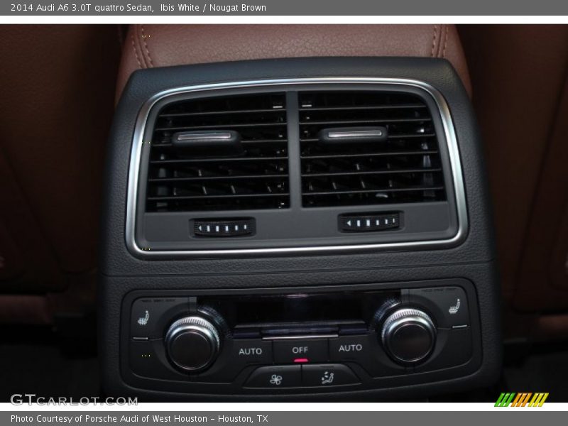 Ibis White / Nougat Brown 2014 Audi A6 3.0T quattro Sedan