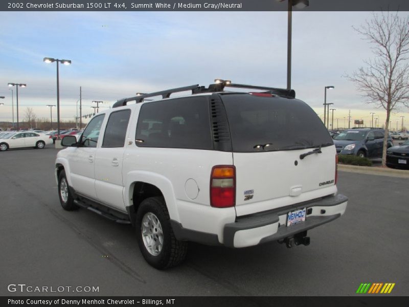 Summit White / Medium Gray/Neutral 2002 Chevrolet Suburban 1500 LT 4x4