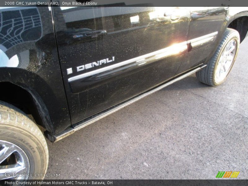 Onyx Black / Ebony 2008 GMC Yukon Denali AWD
