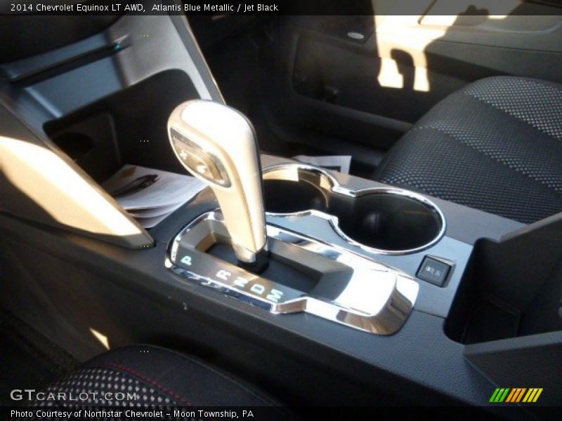 Atlantis Blue Metallic / Jet Black 2014 Chevrolet Equinox LT AWD