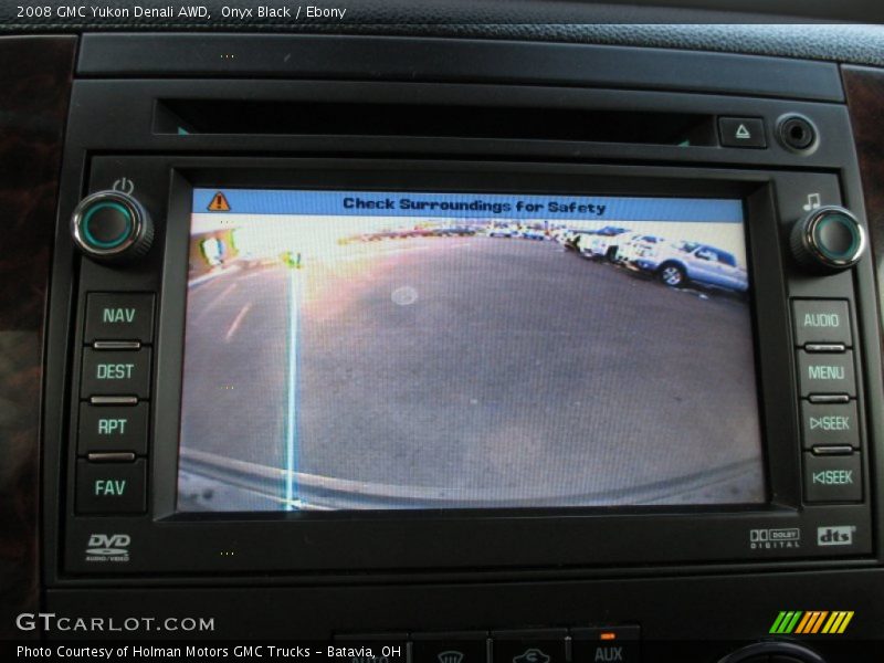 Onyx Black / Ebony 2008 GMC Yukon Denali AWD