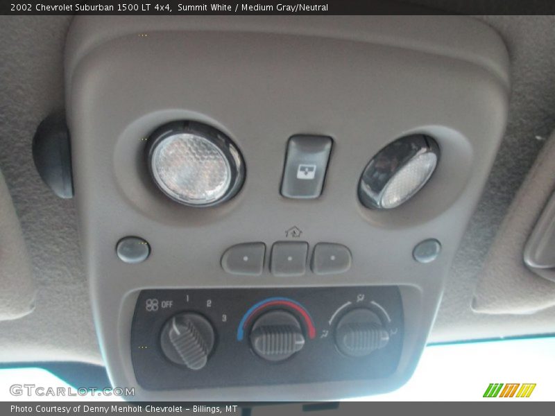 Summit White / Medium Gray/Neutral 2002 Chevrolet Suburban 1500 LT 4x4