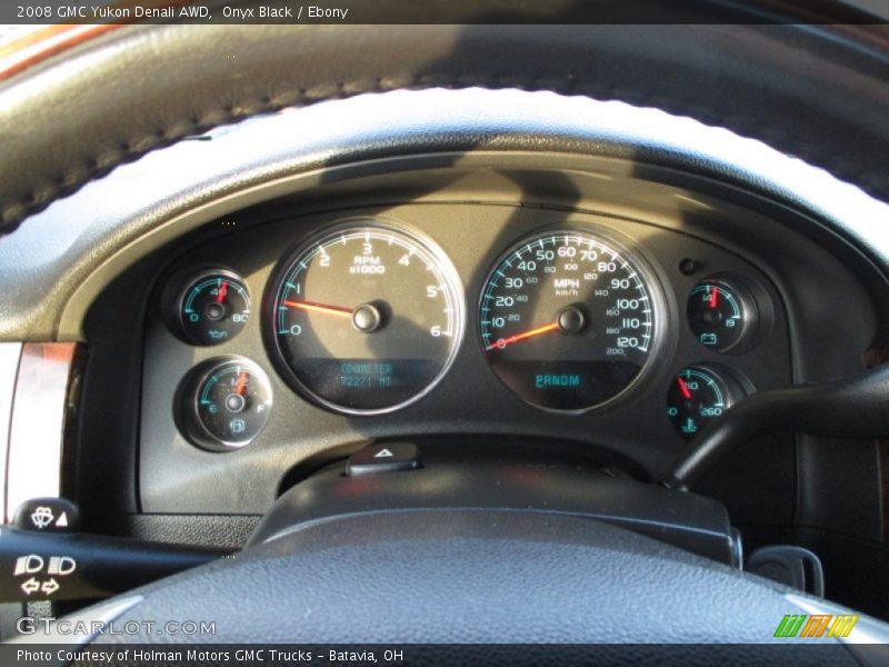 Onyx Black / Ebony 2008 GMC Yukon Denali AWD