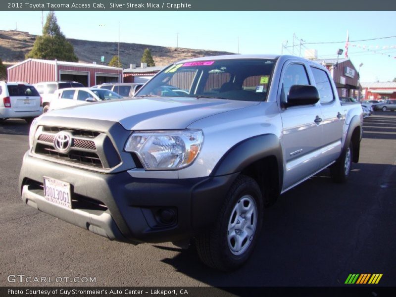 Silver Streak Mica / Graphite 2012 Toyota Tacoma Access Cab