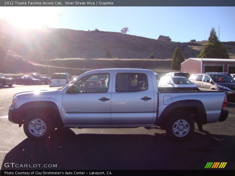 Silver Streak Mica / Graphite 2012 Toyota Tacoma Access Cab