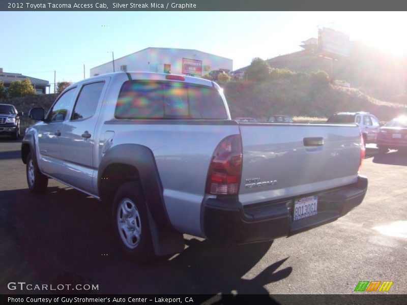 Silver Streak Mica / Graphite 2012 Toyota Tacoma Access Cab