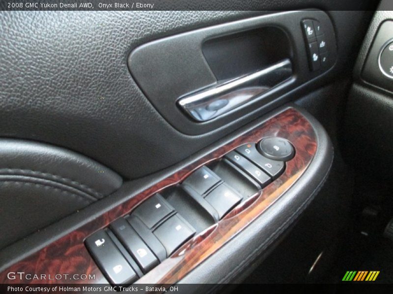 Onyx Black / Ebony 2008 GMC Yukon Denali AWD