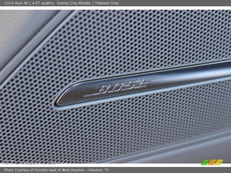 Oolong Gray Metallic / Titanium Gray 2014 Audi A8 L 4.0T quattro