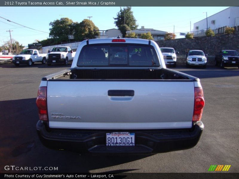 Silver Streak Mica / Graphite 2012 Toyota Tacoma Access Cab