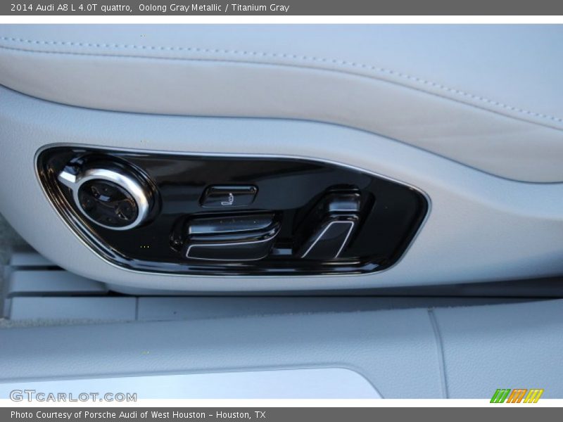 Oolong Gray Metallic / Titanium Gray 2014 Audi A8 L 4.0T quattro