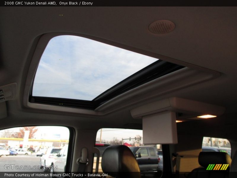 Onyx Black / Ebony 2008 GMC Yukon Denali AWD