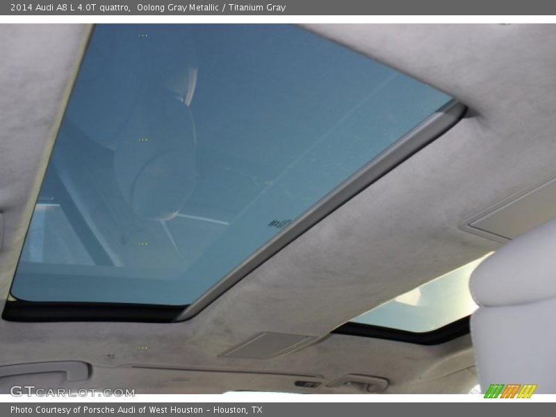 Oolong Gray Metallic / Titanium Gray 2014 Audi A8 L 4.0T quattro
