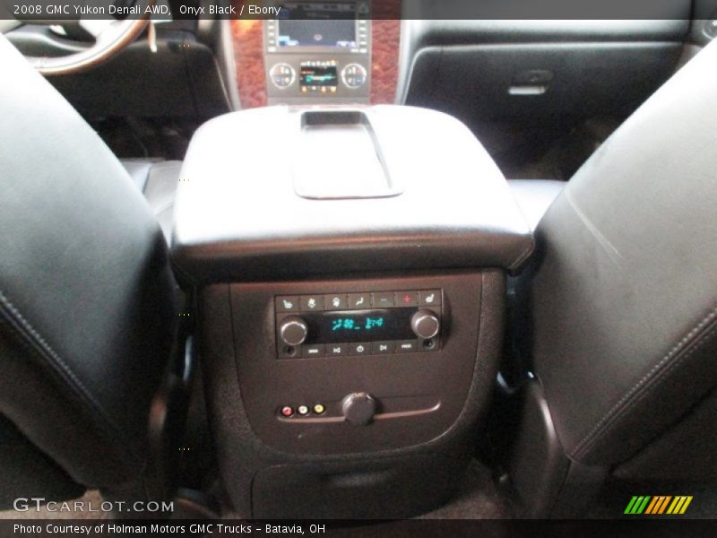 Onyx Black / Ebony 2008 GMC Yukon Denali AWD