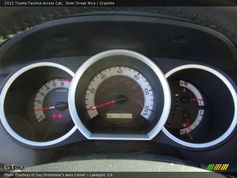 Silver Streak Mica / Graphite 2012 Toyota Tacoma Access Cab