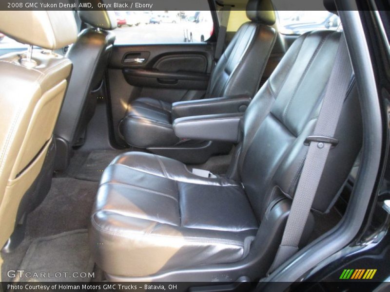 Onyx Black / Ebony 2008 GMC Yukon Denali AWD