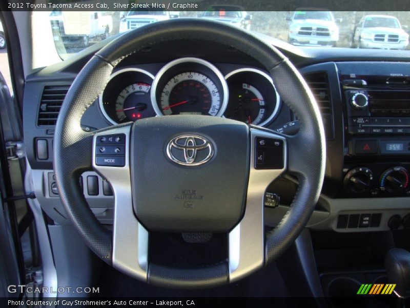 Silver Streak Mica / Graphite 2012 Toyota Tacoma Access Cab