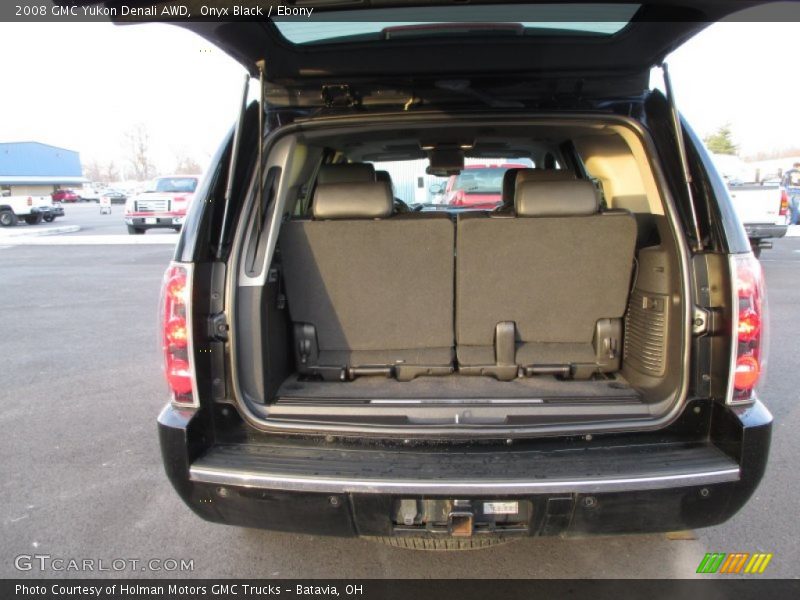 Onyx Black / Ebony 2008 GMC Yukon Denali AWD