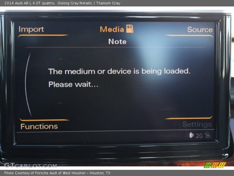 Oolong Gray Metallic / Titanium Gray 2014 Audi A8 L 4.0T quattro