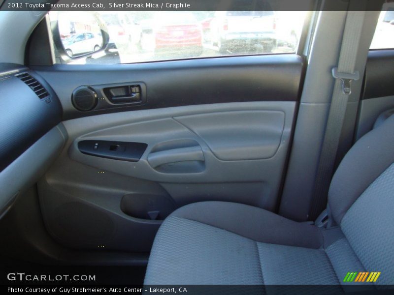 Silver Streak Mica / Graphite 2012 Toyota Tacoma Access Cab