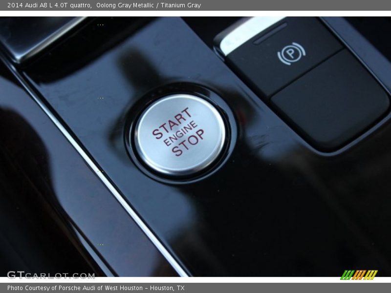 Oolong Gray Metallic / Titanium Gray 2014 Audi A8 L 4.0T quattro