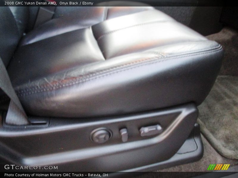 Onyx Black / Ebony 2008 GMC Yukon Denali AWD