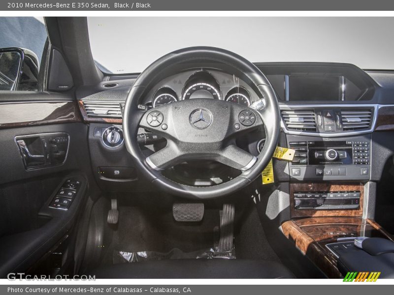 Black / Black 2010 Mercedes-Benz E 350 Sedan