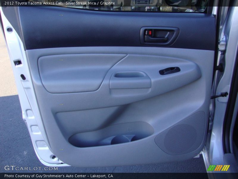 Silver Streak Mica / Graphite 2012 Toyota Tacoma Access Cab