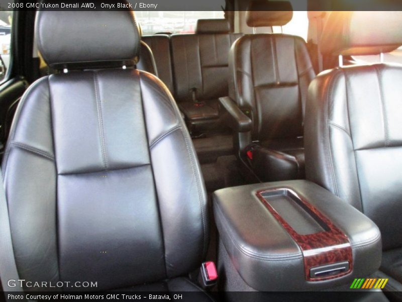 Onyx Black / Ebony 2008 GMC Yukon Denali AWD