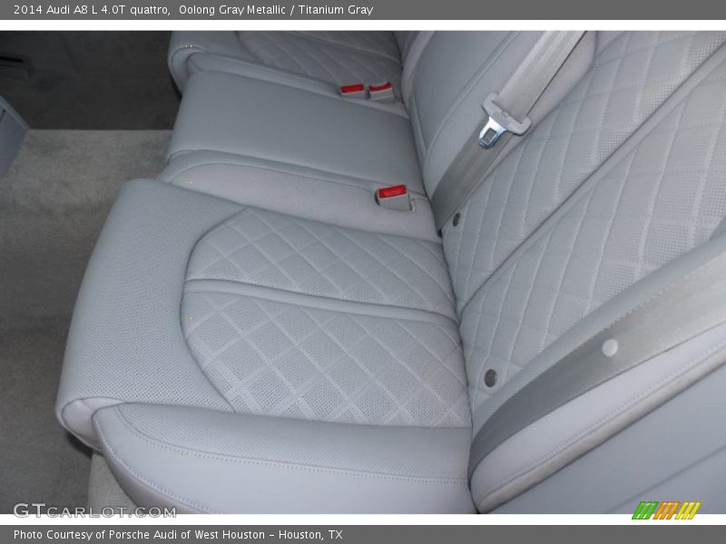 Oolong Gray Metallic / Titanium Gray 2014 Audi A8 L 4.0T quattro