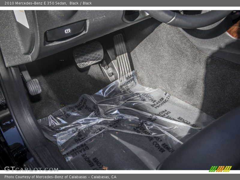 Black / Black 2010 Mercedes-Benz E 350 Sedan