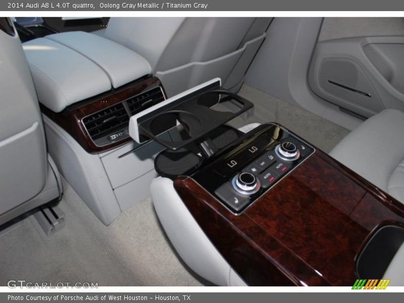 Oolong Gray Metallic / Titanium Gray 2014 Audi A8 L 4.0T quattro