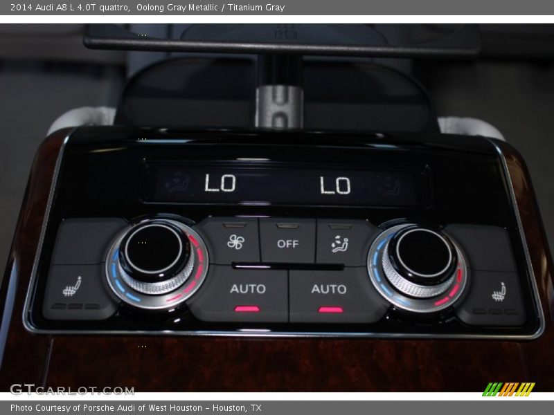 Oolong Gray Metallic / Titanium Gray 2014 Audi A8 L 4.0T quattro
