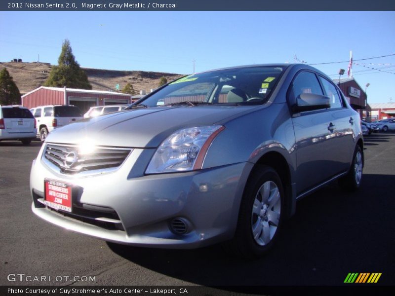 Magnetic Gray Metallic / Charcoal 2012 Nissan Sentra 2.0