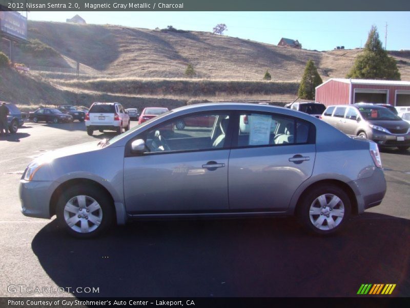 Magnetic Gray Metallic / Charcoal 2012 Nissan Sentra 2.0