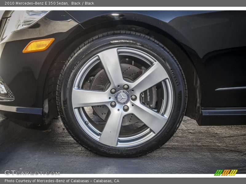 Black / Black 2010 Mercedes-Benz E 350 Sedan