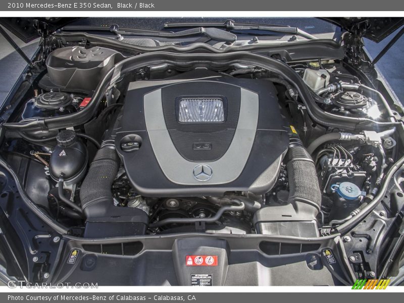 Black / Black 2010 Mercedes-Benz E 350 Sedan