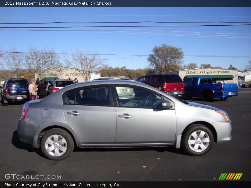 Magnetic Gray Metallic / Charcoal 2012 Nissan Sentra 2.0