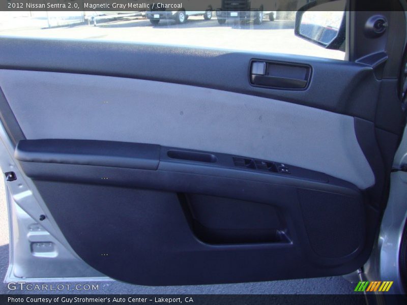 Magnetic Gray Metallic / Charcoal 2012 Nissan Sentra 2.0