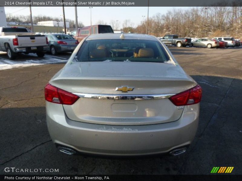 Champagne Silver Metallic / Jet Black/Mojave 2014 Chevrolet Impala LTZ