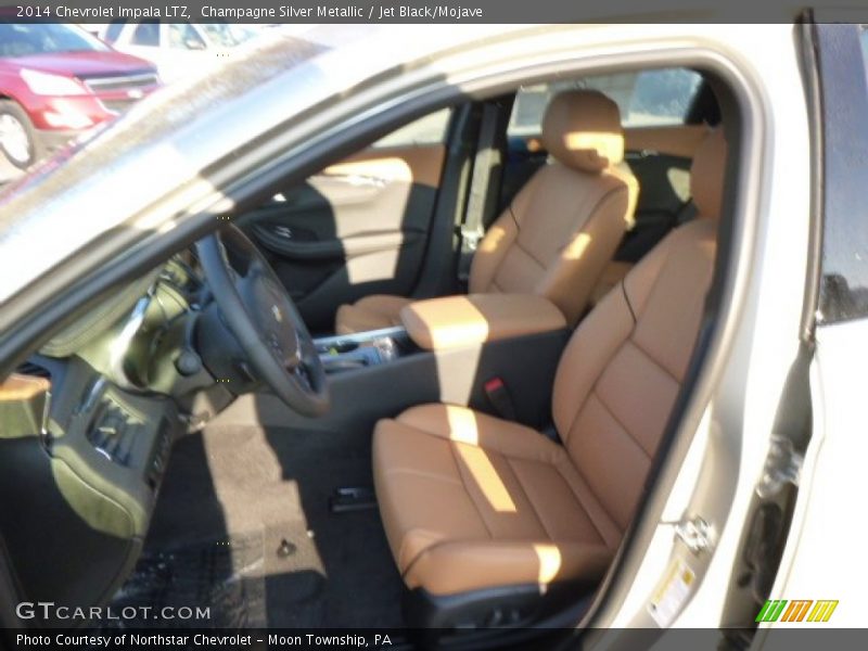 Champagne Silver Metallic / Jet Black/Mojave 2014 Chevrolet Impala LTZ