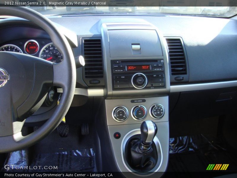 Magnetic Gray Metallic / Charcoal 2012 Nissan Sentra 2.0